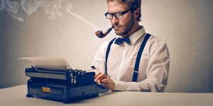 writer-typing