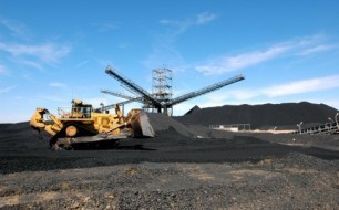 A coal mine operated by Aquila Resources in central Queensland.
