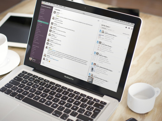 Slack on a Laptop