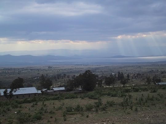 The rift valley in Kenya.