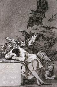 Francisco de Goya, The Sleep of Reason Produces Monsters