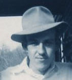 Dad in hat, about 1949