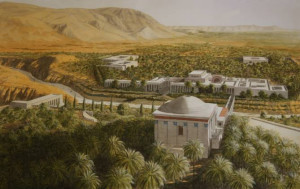 Herod's Winter Palace Jericho, image by Archaeology Illustrated