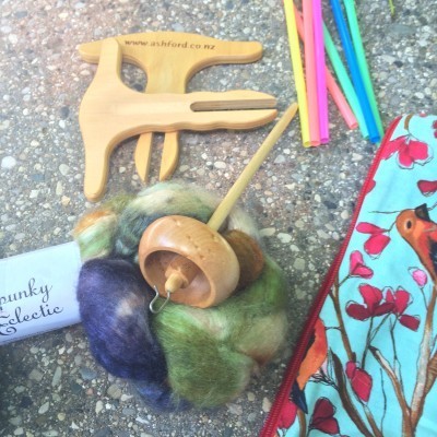 My plane travel spinning kit.