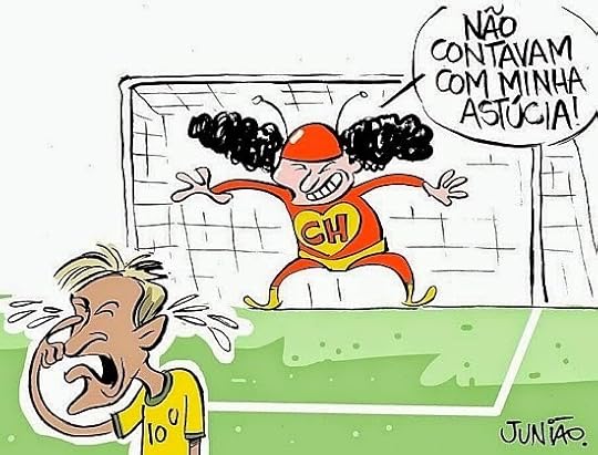 Brasil, Brazil, México, Cartoon, Ochoa, Neimar