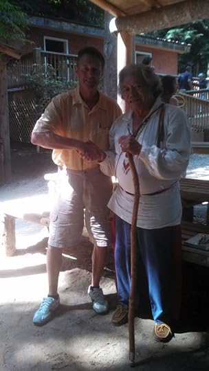 I was able to spend almost an hour with Mr. Robert Wolf, local native Cherokee historian.