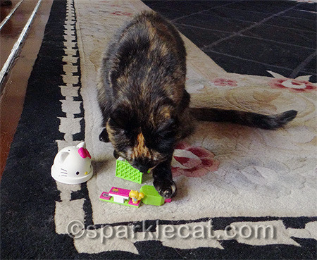 Just call her Hello Kitty Lego wrecker