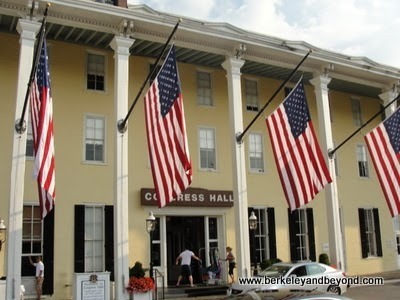 exterior of Congress Hall Hotel in Cape May, New Jersey