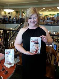 The only thing I love more than the smell of books, is the smell of my own books.