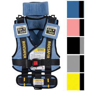 The RideSafer travel vest slides into the outside pocket of your suitcase for easy access at baggage claim.