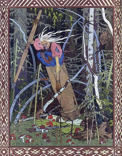 Ivan Bilibin, Baba Yaga, 1902.