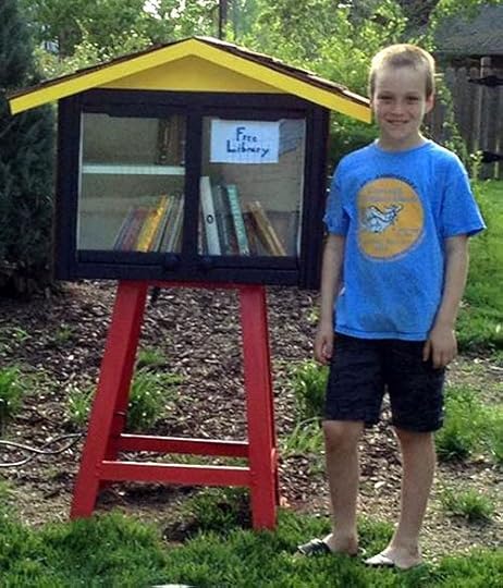 Spencer's Little Lending Library