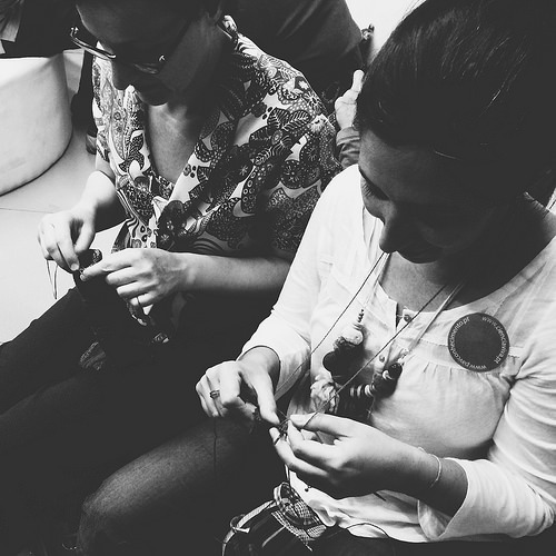 a hora do tricot