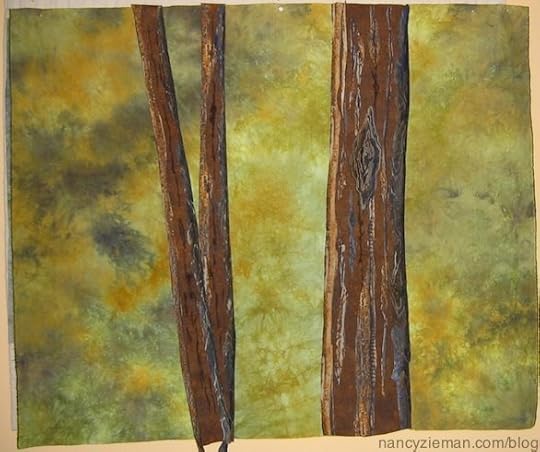 How to create a simple landscape quilt design by Nancy Zieman and Natalie Sewell