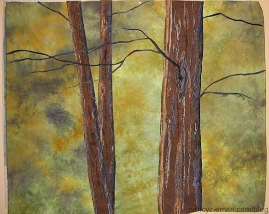 How to create a simple landscape quilt design by Nancy Zieman and Natalie Sewell