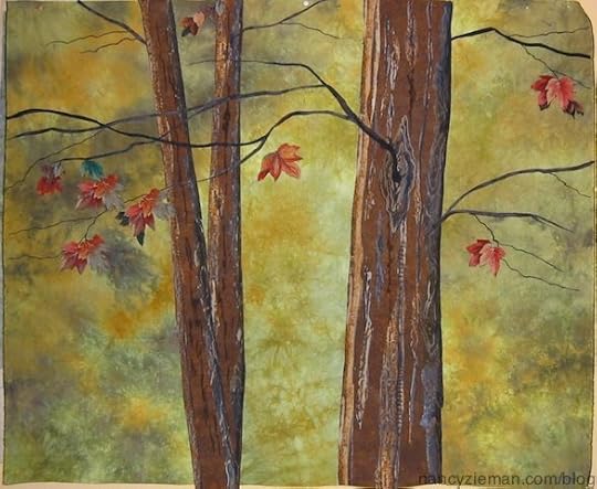 How to create a simple landscape quilt design by Nancy Zieman and Natalie Sewell
