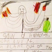 evan el pulpo mecanico drawing