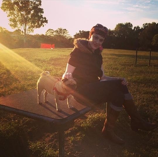 Manny the Jug at the Dog Park