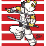 Storm Shadow Cuddly Sketch by Nick Davis