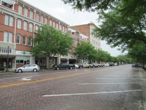 This is the main street of town. Beautiful old buildings, lovingly restored house interesting boutiques.