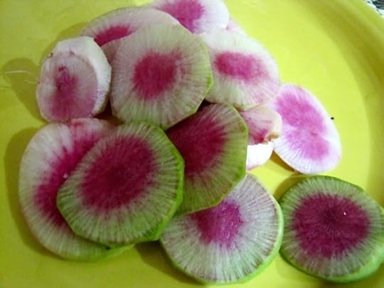 watermelon radishes