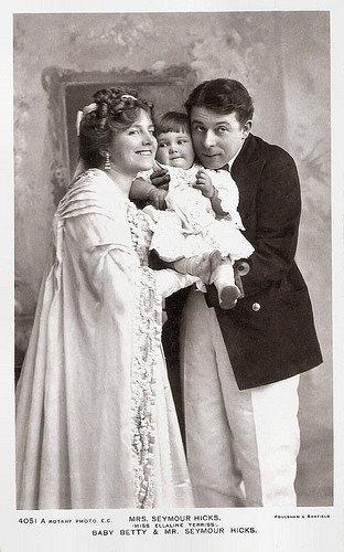 Seymour Hicks, Ellaline Terriss, Baby Betty