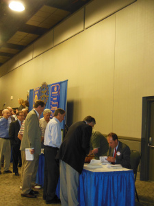 Sold out signing at Rotary!