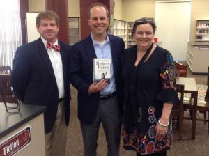 Principal Russ Tate, me and Mrs. Knight