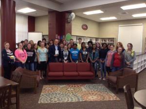 Me and the Sparkman High 9th Grade Class