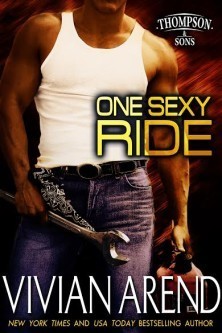 One Sexy Ride cover, muscled man holding a wrench. 