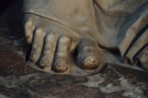 feet of clay