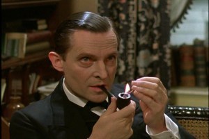 Jeremy Brett as Sherlock Holmes