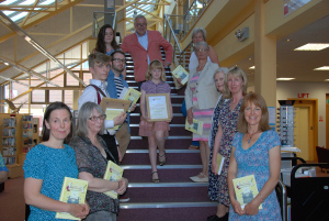 A whole lot of winners, all with the book in which their stories appear!