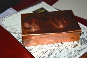 Top and base of my Roberson style paintbox