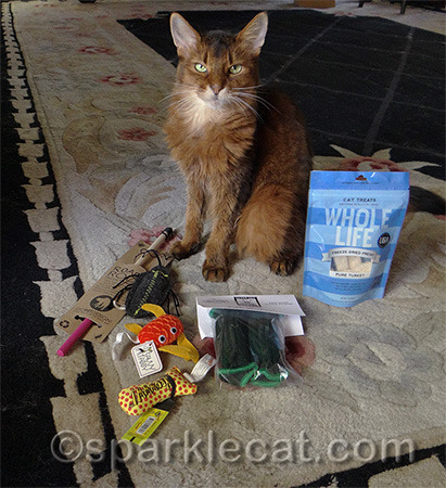 Actually I sent my human to get them, with very precise instructions