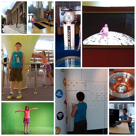 The Learning Curve: A Children's Area at the Central Library, Downtown Indy.