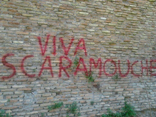 Un muro del quartiere S. Lorenzo, Roma.