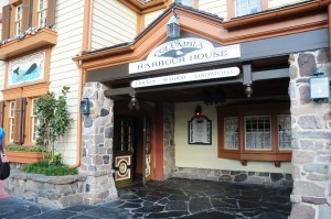 A bathroom can be found upstairs at the Columbia Harbour House
