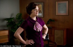 Peggy Olson doesn't care that you're tired because your kids got you up at 5 AM. She wants pitches on her desk and doesn't care what you have to do to get them there.