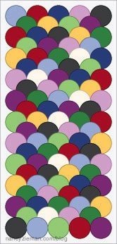 Shell Game Table Runner – Discover the fun of fabric circles