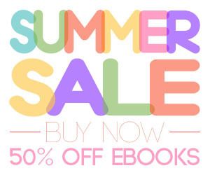 summer ebook sale - 50% off!