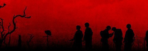 Soldiers around a grave