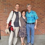 Meeting up with the fabulous TA Barron