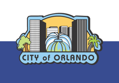 Flag Of Orlando, Florida