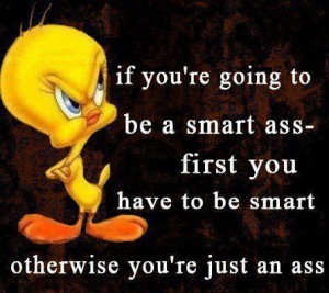 Tweety bird smard assjpg