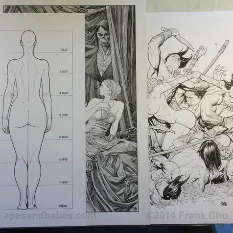 Drawing Beautiful Women: The Frank Cho Method