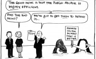 Fiona Katauskas cartoon: 'Good news'