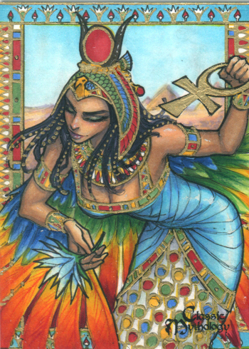 A modern Isis by Meghan Hetrick from the Classic Mythology series.
