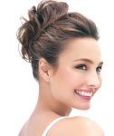 Woman with minimal makeup