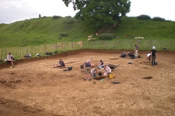 The excavation of the massive hillfort has taken five years.